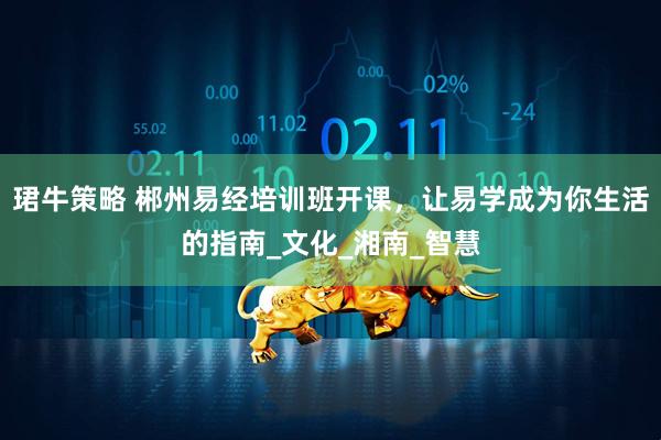 珺牛策略 郴州易经培训班开课，让易学成为你生活的指南_文化_湘南_智慧